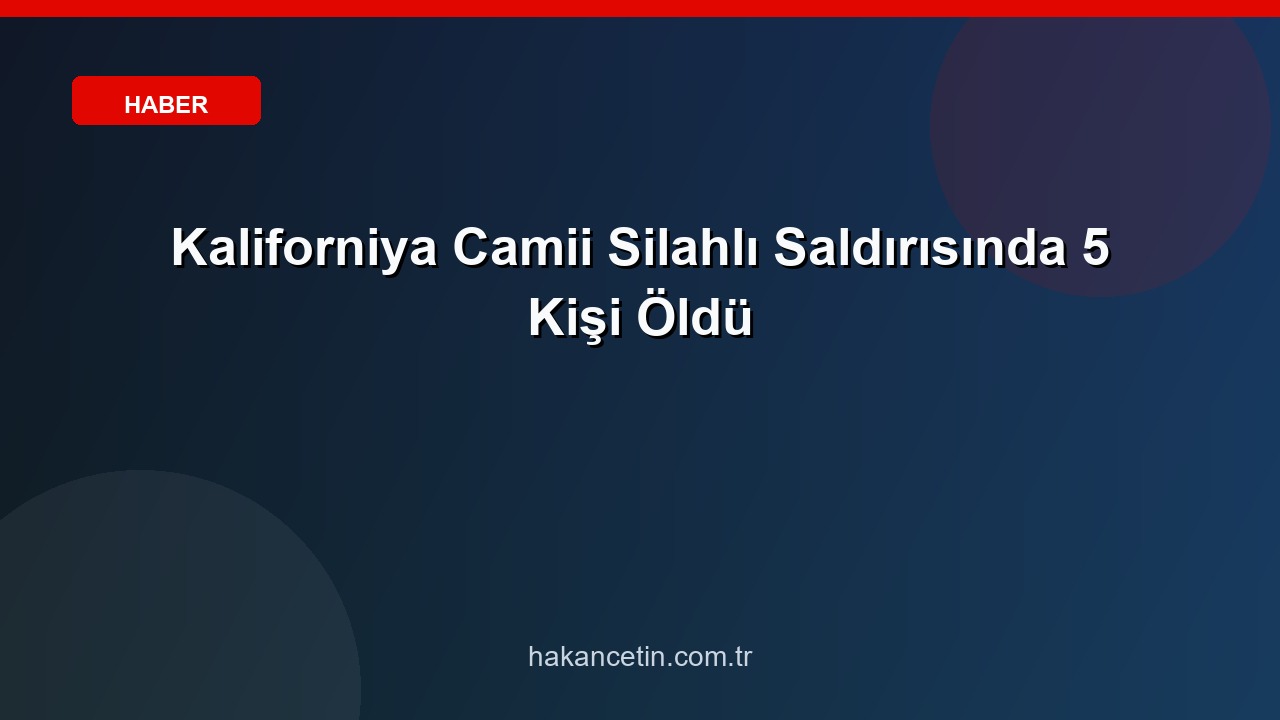 Kaliforniya'da bir cami