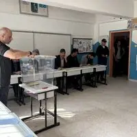 Türkiye'de gerçekleştirilen yerel ara seçimlerden bir görüntü.