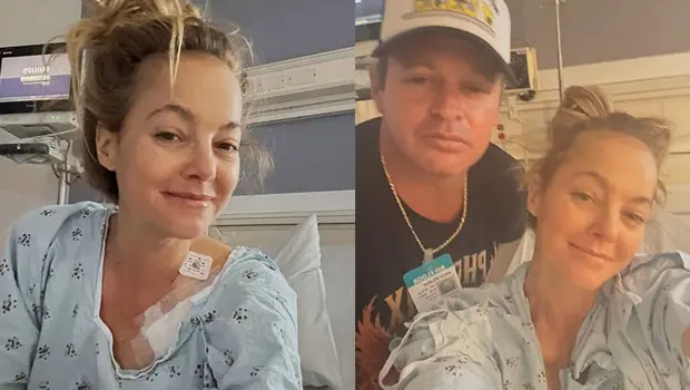 Bijou Phillips hastane yatağında iyileşme sürecinde
