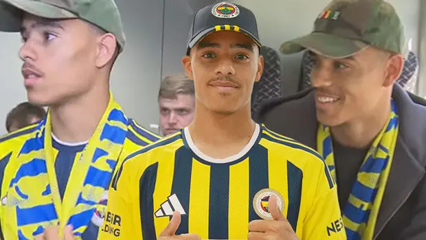 Mason Greenwood İstanbul'a gelişinde taraftarlarla buluştu.