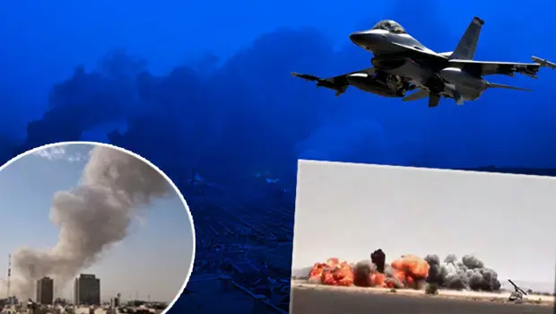 İran ve ABD arasındaki gerilimin yükseldiği bölge haritası ve askeri hareketlilik.