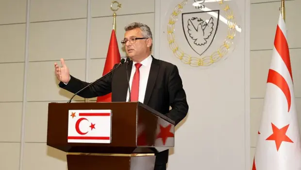 KKTC Cumhurbaşkanı Tufan Erhürman ve BM Genel Sekreteri Antonio Guterres