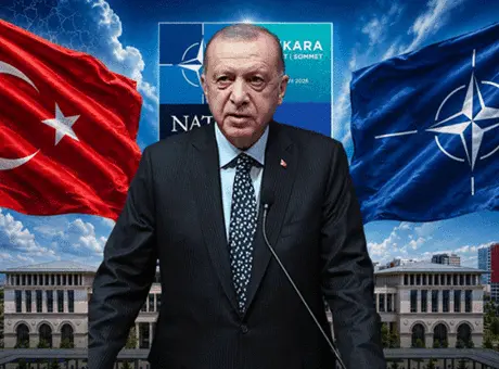 Cumhurbaşkanı Erdoğan ve ABD Başkanı Trump Ankara'daki NATO Zirvesi'nde bir araya geldi.