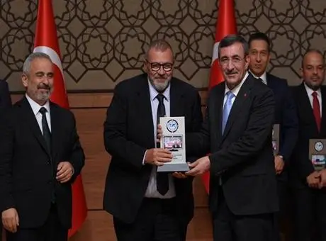 11. Anadolu Medya Ödülleri töreninden bir kare.