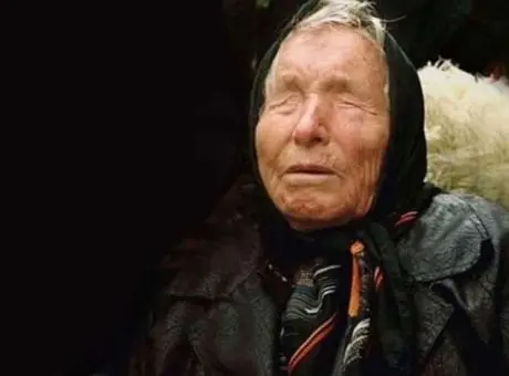 Baba Vanga'nın 2026 kehanetlerini temsil eden mistik bir görsel.