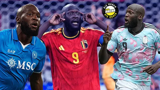 Fenerbahçe'nin transfer gündemindeki Romelu Lukaku ve Alexander Sörloth.