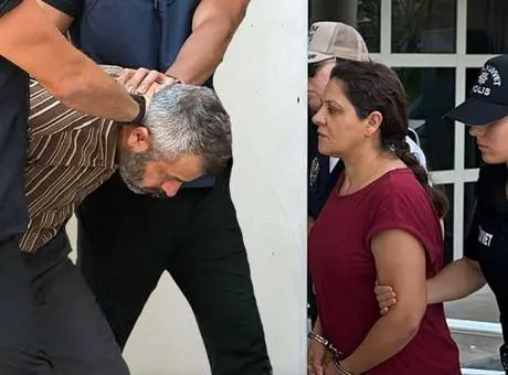 Muğla Adliyesi binası önünde güvenlik önlemleri.