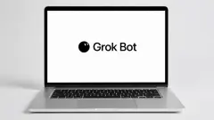 SpaceXAI Grok Bot arayüzü ve yapay zeka otomasyonu temsil eden görsel.
