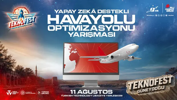 TEKNOFEST Yapay Zeka Destekli Havayolu Optimizasyonu Yarışması final sunumları.