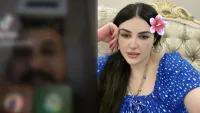 Polis, canlı yayın yapan ve hakkında 64 yıl hapis cezası bulunan kadını evinde gözaltına alıyor.