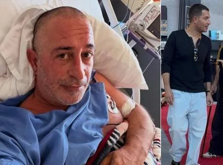 Kalp krizi geçiren Cem Yılmaz, bastonla bir davette yürürken görüntülendi.
