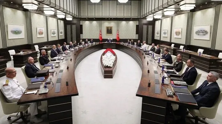 Cumhurbaşkanı Erdoğan başkanlığında toplanan MGK'dan 8 maddelik bildiri.