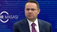 Adalet Bakanı Akın Gürlek basın toplantısında açıklama yapıyor