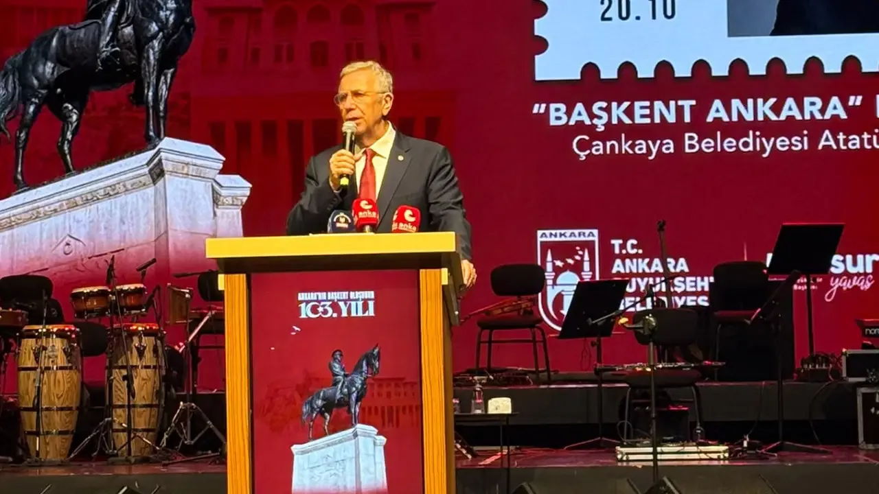 Ankara Büyükşehir Belediyesi ve Çankaya Belediyesi iş birliğiyle düzenlenen Ankara'nın başkent oluşunun 103. yıl...
