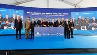 Ankara Temelli'deki veri merkezi kampüsünün temel atma töreni, yetkililerin katılımıyla gerçekleşti.