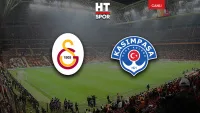 Galatasaraylı futbolcu Abdülkerim Bardakcı'nın Kasımpaşa'ya attığı gol sonrası sevinci.