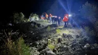 Isparta Yazılı Kanyon'da arama kurtarma çalışmaları.