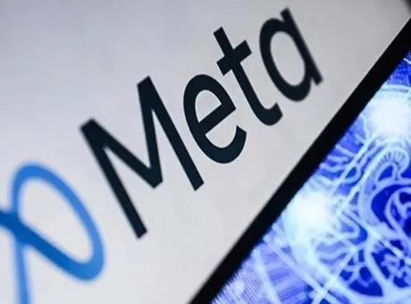 Meta logosu ve yapay zeka sembolleri, kullanım koşullarından kaldırılan bir maddeyi temsil ediyor.