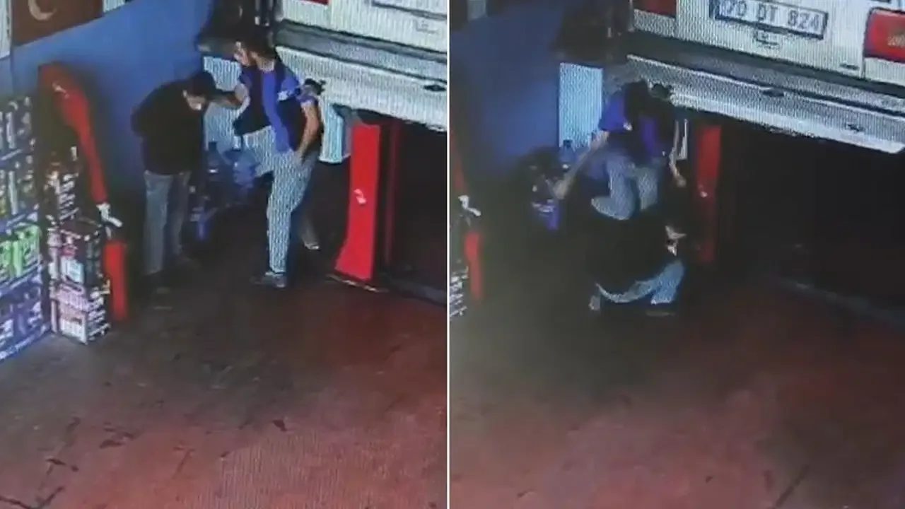 Tekirdağ Kapaklı Sanayi Sitesi'ndeki bir oto tamirhanesi