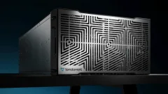 Tenstorrent'ın yapay zeka çip teknolojisini ve aldığı 1,5 milyar dolarlık yatırımı temsil eden fütüristik bir görsel.