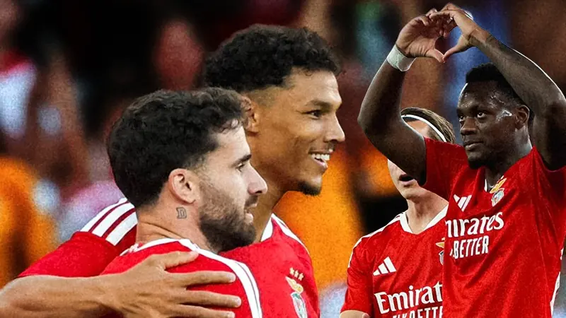 Benfica Hearts Karşısında Yarım Düzine Golle Kazandı: Rafa Silva ve Jhon Duran Sahnede