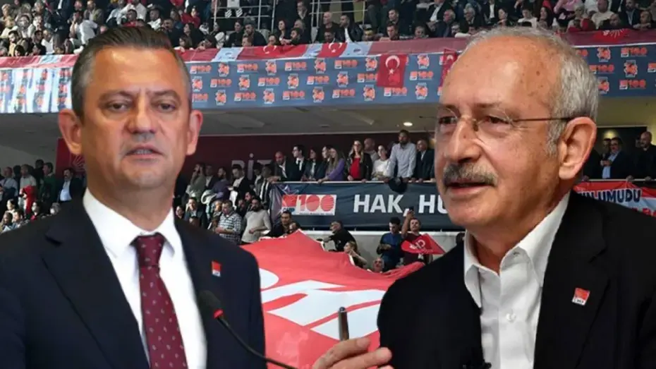 TBMM'de CHP grup toplantısının yapılacağı kürsü.