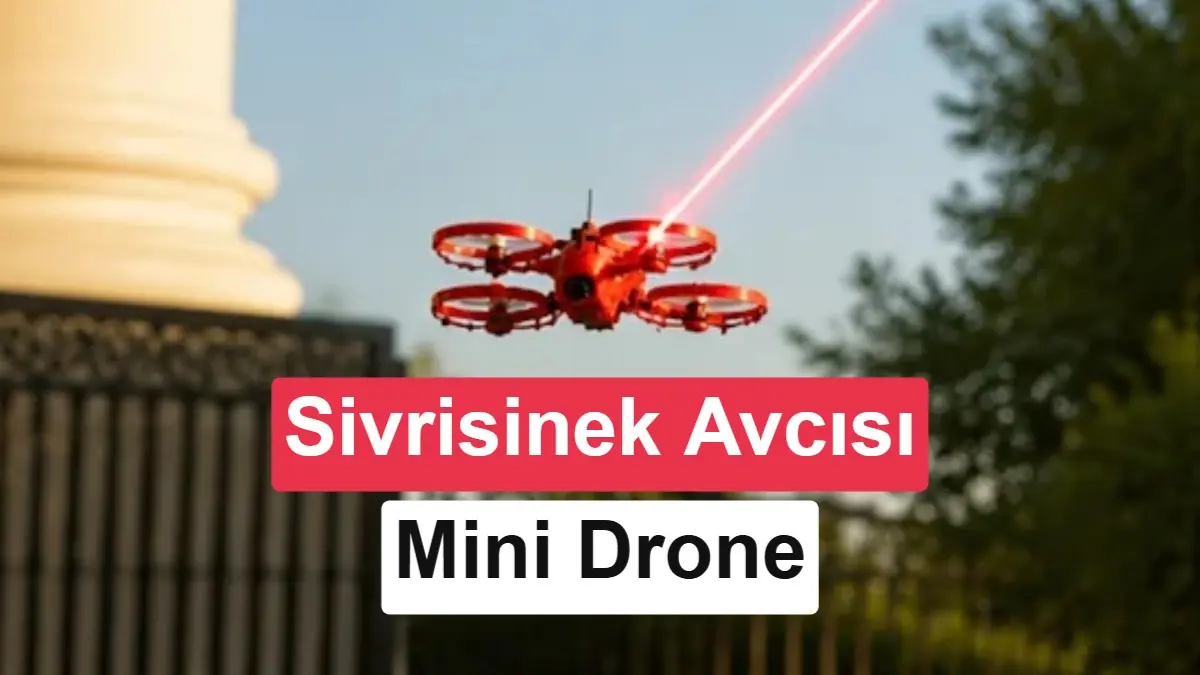 Eski füze mühendisi sivrisinek avlayan mini drone geliştirdi