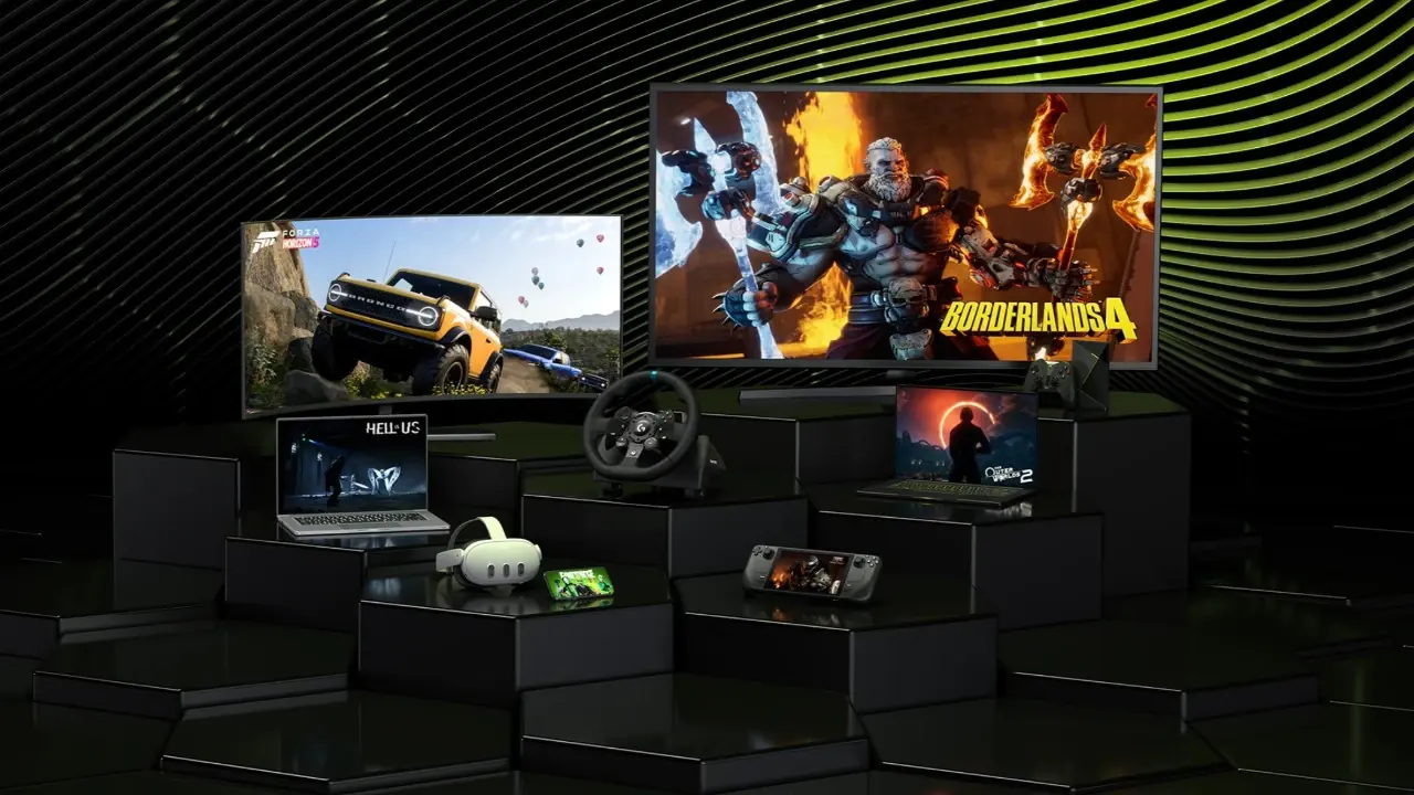 GeForce NOW bulut oyun sistemi ve oyun kumandası