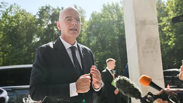 Fifa-Präsident Gianni Infantino bei einer offiziellen Veranstaltung.
