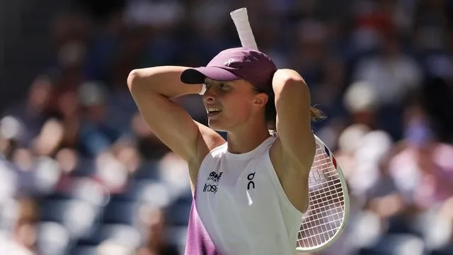 US Open: Świątek scheitert nach dramatischer Führung, Rybakina auf Weltranglisten-Kurs