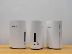 Devolo WiFi Mesh BE9300 Gerät in einer modernen Wohnumgebung