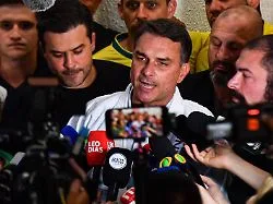 Lula da Silva und Flávio Bolsonaro im Wahlkampf