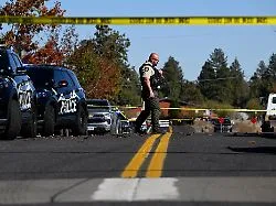 Polizeieinsatz an einer Grundschule im US-Bundesstaat Oregon nach einem Schusswaffenangriff