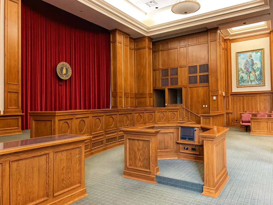Hennepin County courthouse where charges were filed against activists.